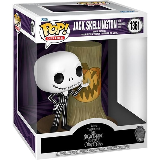 Funko Pop! Deluxe - Disney - The Nightmare Before Christmas - Jack Skellington with Halloween Door #1361 image 2