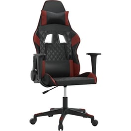 Καρέκλα Gaming VIDAXL 345518 από Τεχνητό Δέρμα - Μαύρο