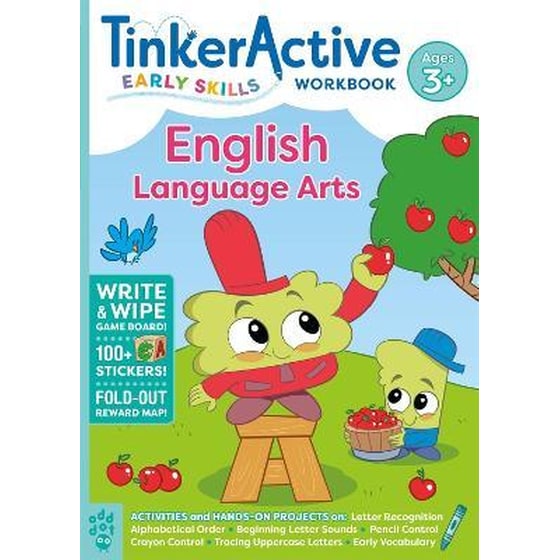 Tinkeractive Early Skills English Language Arts Workbook Ages 3+ image 0