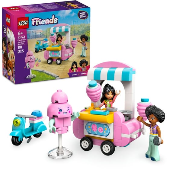 LEGO® Friends Cotton Candy Stand and Scooter (42643) image 2