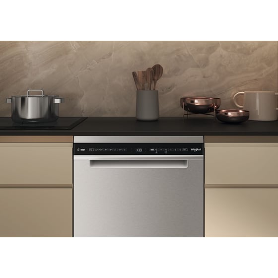 WHIRLPOOL W8F HS61X  για 15 Σερβίτσια Inox Πλυντήριο Πιάτων image 17
