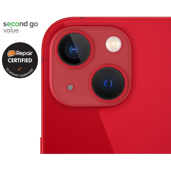 Μεταχειρισμένο Apple iPhone 13 Mini 128GB Product Red second go value Certified by iRepair image 3