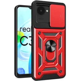 Θήκη  Realme C30 - Bodycell Armor Slide - Κόκκινο