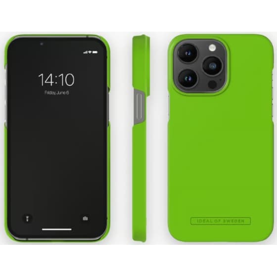 Θήκη Apple iPhone 14 Pro Max - iDeal Of Sweden Fashion Seamless Hyper Lime image 1