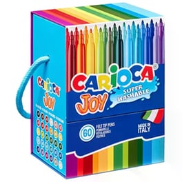 Μαρκαδόροι Ζωγραφικής Carioca Joy (60 Τεμάχια)