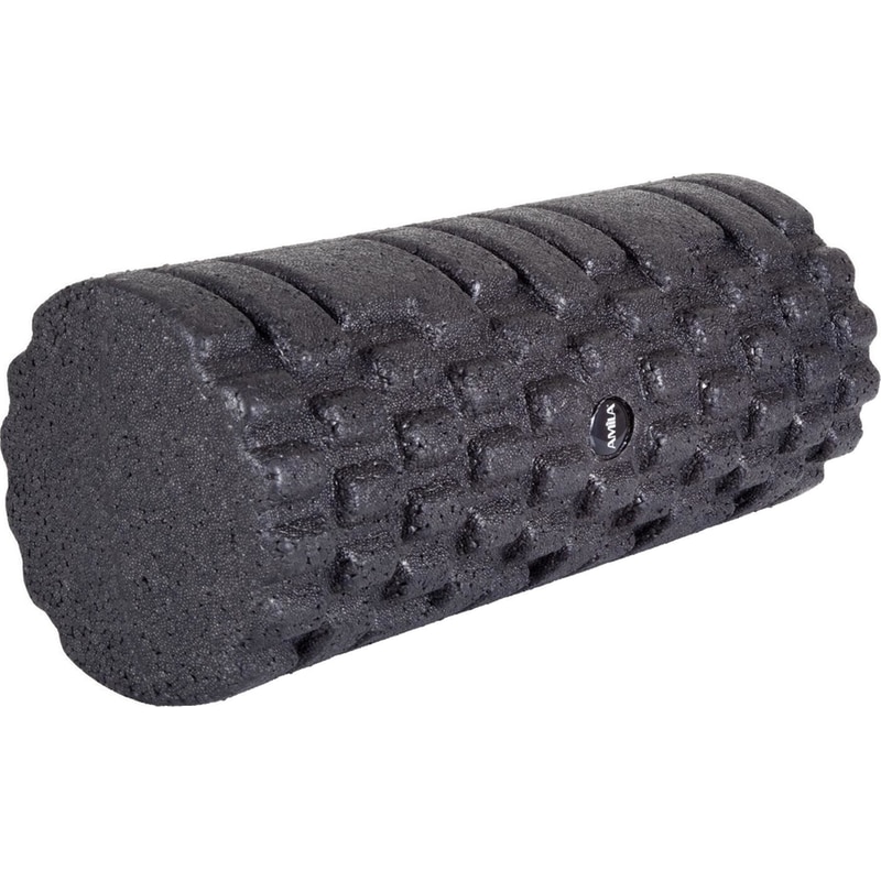 AMILA Foam Roller Amila Spike 96818 από EPP 14x32 cm - Μαύρο