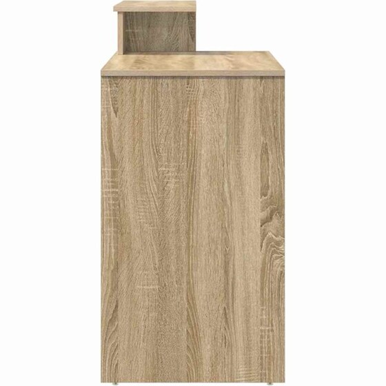 Γραφείο VidaXL από Επεξεργασμένο Ξύλο 120,5x44x88,5 cm - Sonoma Δρυς image 5