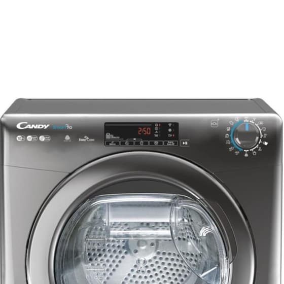 CANDY CSOE H10A2TRER-S 10 kg με Αντλία Θερμότητας Ασημί Στεγνωτήριο Ρούχων image 1