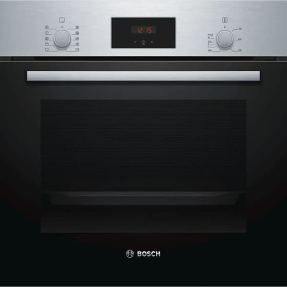 BOSCH HBF154BS0 & PKE645BA2E 66 Lt Inox Eντοιχιζόμενο Σετ Φούρνος και Εστία image 1
