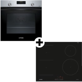 PITSOS PH21M40X4 & CWP631T12 71 Lt Εντοιχιζόμενο Σετ Φούρνος και Εστία