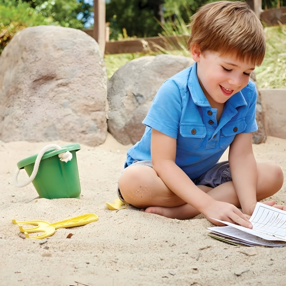 Σετ Παιχνίδι Παραλίας Κουβαδάκι Green Toys Sand Play Toy - Πολύχρωμο image 4