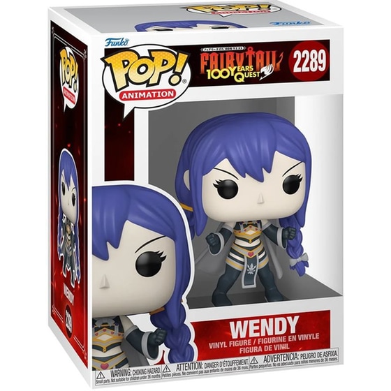 Funko Pop! Animation: Fairy Tail: 100 Years Quest - Wendy #2289 Vinyl Figure image 1