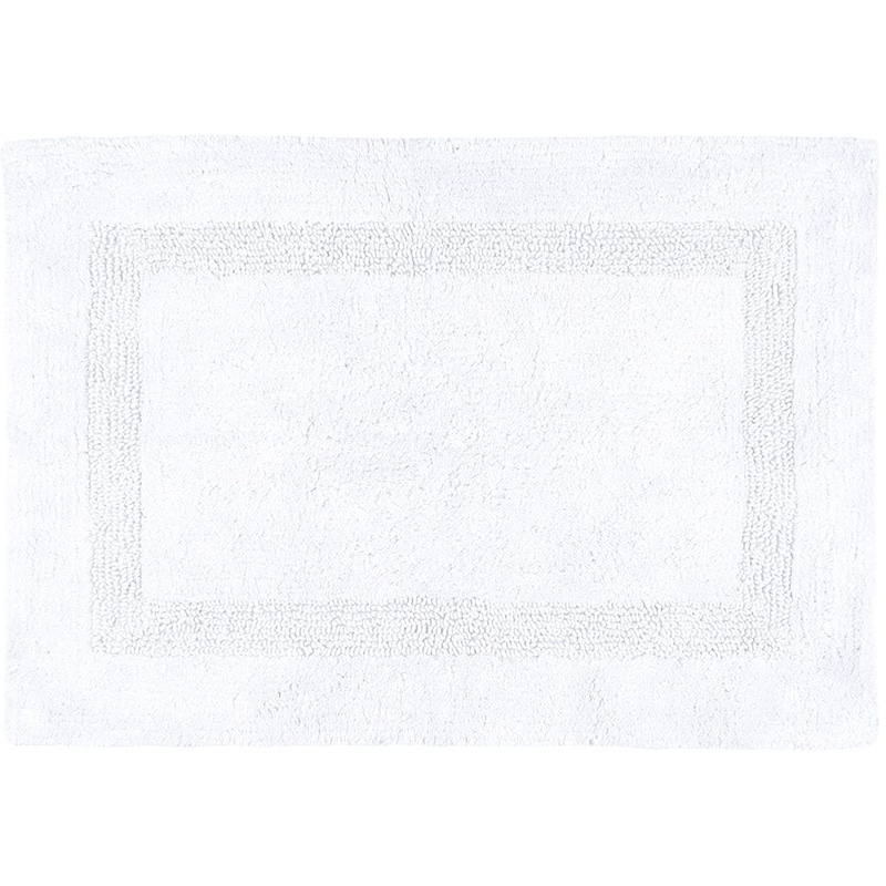 SPITISHOP Πατάκι Μπάνιου Spitishop S-f Softness Blanc Bt2a917001 Βαμβακερό 50x80cm - Λευκό