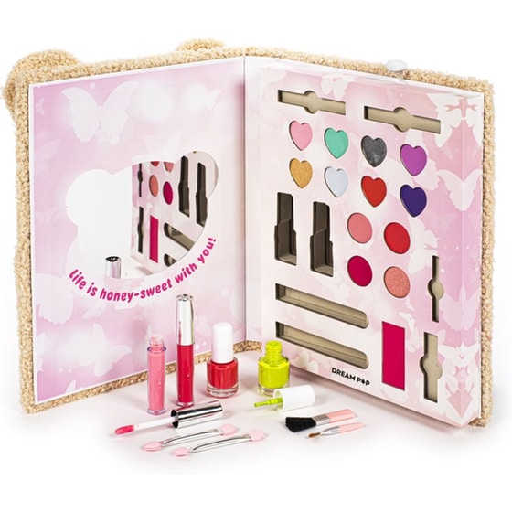 Παιδικό Σετ Μακιγιάζ Dream Pop σε Κασετίνα Αρκουδάκι image 1