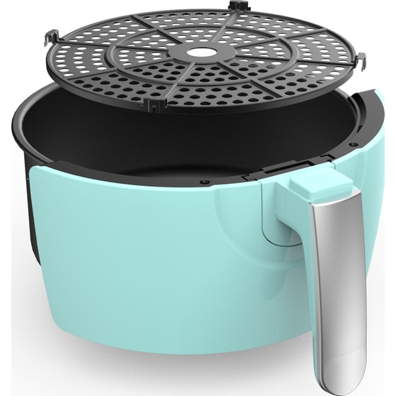 TURBOTRONIC TT-AF3 με Αποσπώμενο Κάδο 1200 W 3 L Γαλάζιο Φριτέζα Αέρος image 1