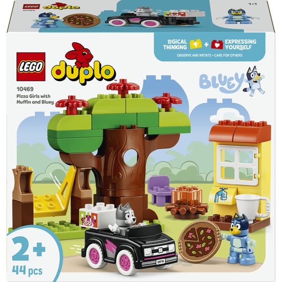 LEGO® DUPLO® Pizza Girls with Muffin and Bluey (10469) image 0