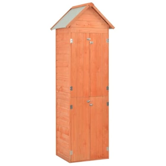 Vidaxl Αποθήκη Κήπου 71 X 60 X 213 Εκ. Ξύλινη image 0