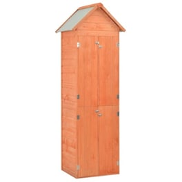 Vidaxl Αποθήκη Κήπου 71 X 60 X 213 Εκ. Ξύλινη