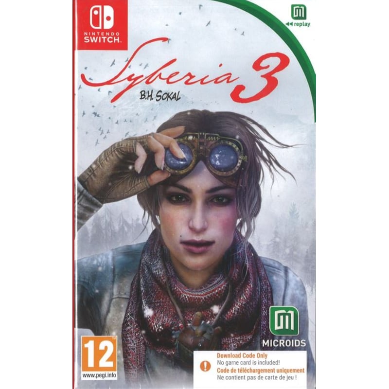 Syberia 3 (Code in a Box) - Nitnendo Switch