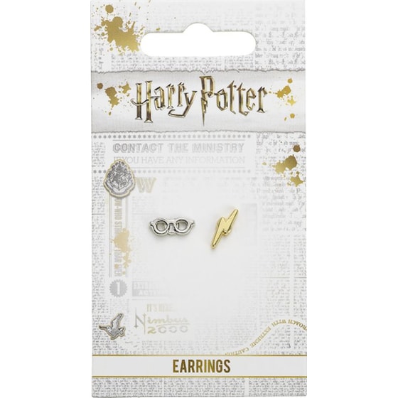 Σκουλαρίκια The Carat Shop Harry Potter - Lightning Bolt and Glasses image 0