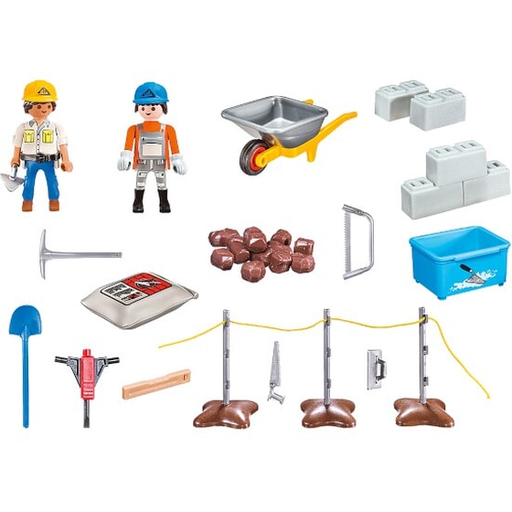 PLAYMOBIL® City Action Maxi Βαλιτσάκι Τεχνικά Έργα (70528) image 1