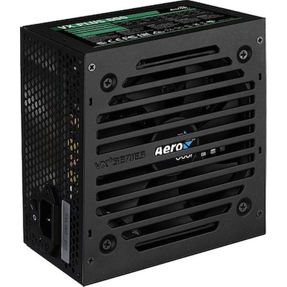 Τροφοδοτικό Υπολογιστή Aerocool PGS VX-600Plus 600W 80+ - Μαύρο image 0