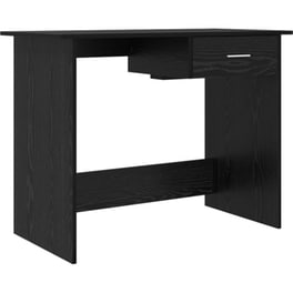 Γραφείο VidaXL από Επεξεργασμένο Ξύλο 100x50x76 cm - Μαύρη Οξιά