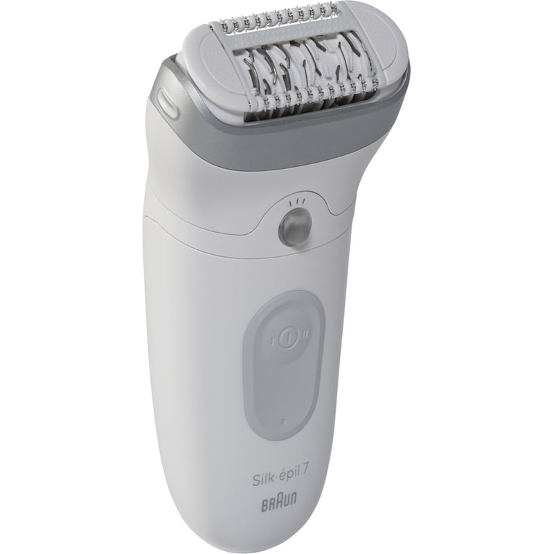 Αποτριχωτική Μηχανή BRAUN SILK-EPIL 7-041 Λευκό/Γκρι