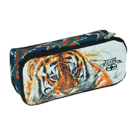 Κασετίνα Οβάλ No Fear Asia Tiger Διπλή