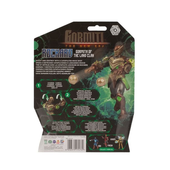 Φιγούρα Gormiti The New Era Windel Με Λειτουργίες 15εκ image 26