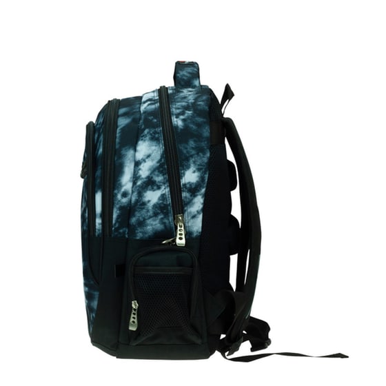Τσάντα Πλάτης No Fear Tie Dye Black & White Πολλών Θηκών image 2