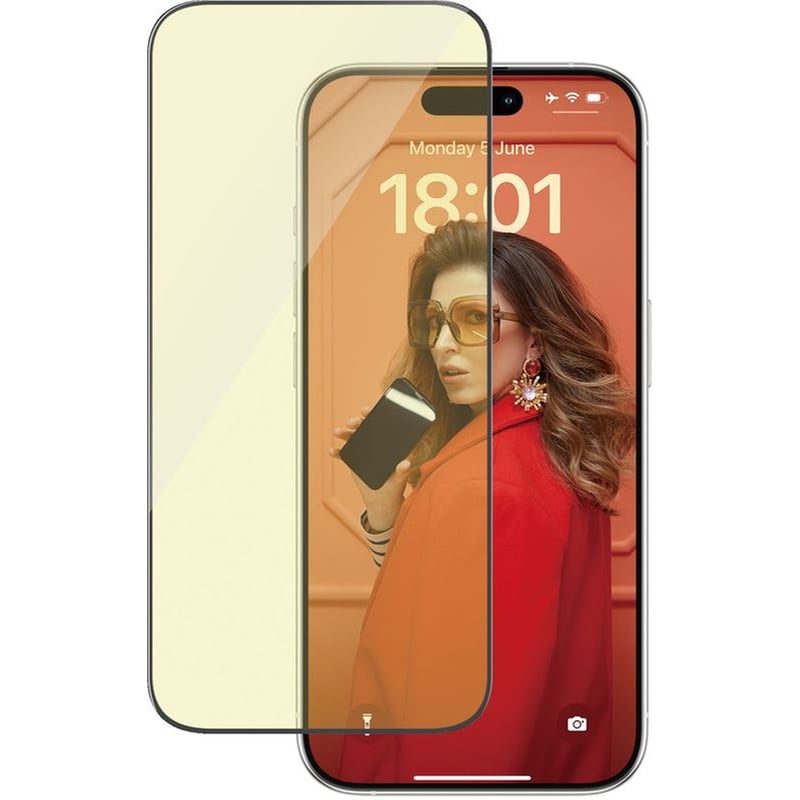 PANZERGLASS Προστατευτικό οθόνης Apple iPhone 15 Pro - PanzerGlass Eyecare Screen Protection Screen Ultra-Wide Fit