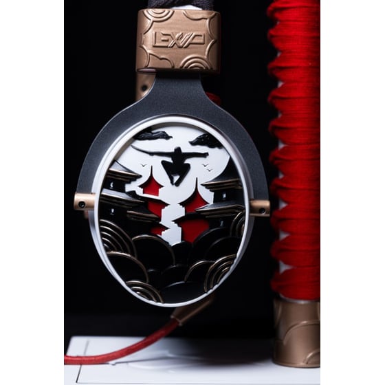 Lexip x Ubisoft Assassin's Creed Shadows Gaming Ασύρματα Ακουστικά Bluetooth/3.5mm/2.4 GHz - Λευκά/Κόκκινα image 7