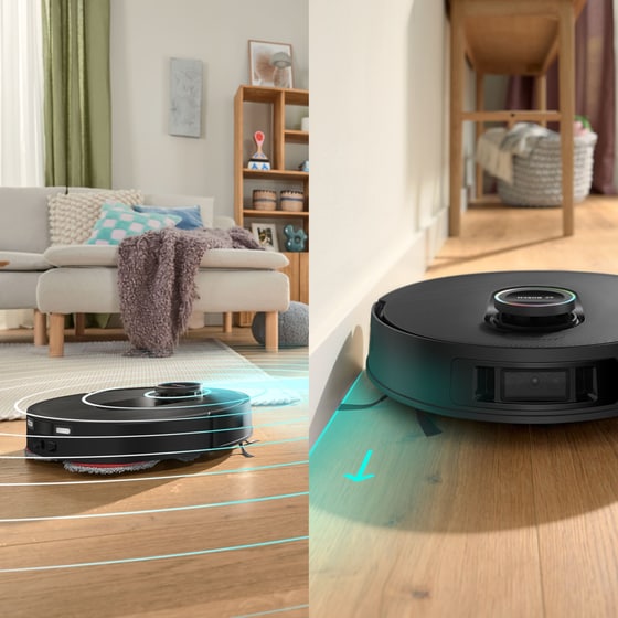 BOSCH SPOTLESS MAX CAM BCRDW3BX για Σκούπισμα και Σφουγγάρισμα Μαύρο Σκούπα Ρομπότ image 13