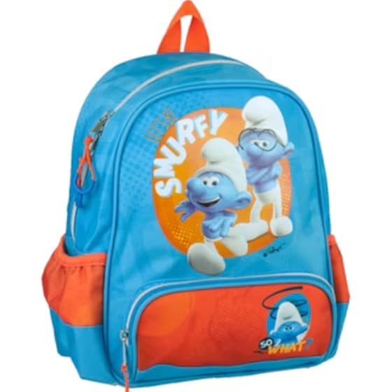 Τσάντα Πλάτης Gim Mini Smurfs 2 Θηκών image 0