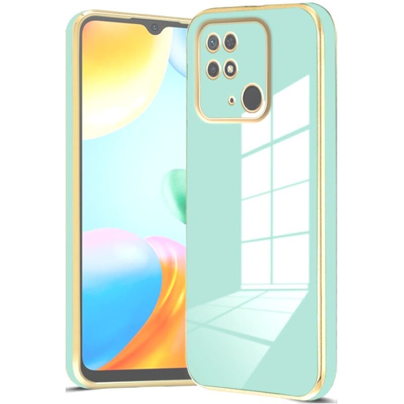 Θήκη Xiaomi Redmi 10C - Bodycell Gold Plated - Mint Green