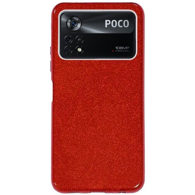 Θήκη Xiaomi Poco X4 Pro 5G - Sonique Shiny - Κόκκινο