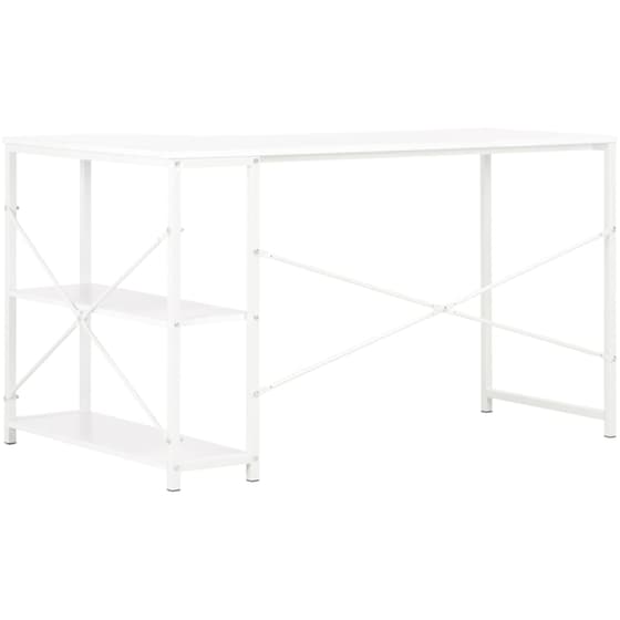 Γραφείο Γωνιακό VidaXL από Μοριοσανίδα 120x72cm - Λευκό image 3