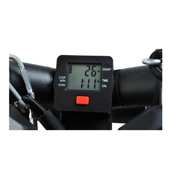 Mini Stepper Trizand 22776 Με Λάστιχα Εκγύμνασης - Μαύρο image 3