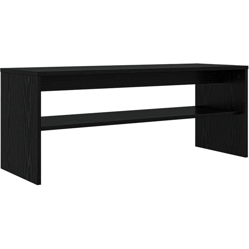 Έπιπλο Τηλεόρασης VidaXL 100 x 35 x 40 cm - Μαύρη Οξιά