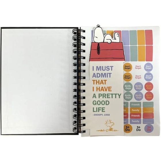 Ημερολόγιο-Planner Back Me Up Peanuts image 1