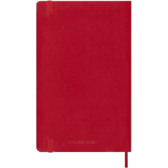 Ημερολόγιο Εβδομαδιαίο 2027 Moleskine 12M L Soft Cover Κόκκινο image 5