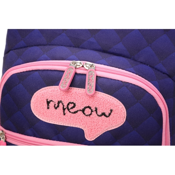 Τσάντα Πλάτης Δημοτικού Lycsac Cat Meow image 3