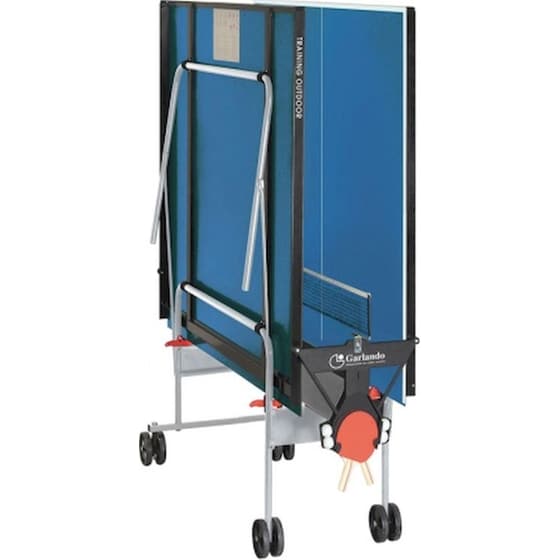 Τραπέζι Ping Pong Εξωτερικού Χώρου Garlando Trainin 274x152.5x76cm Αναδιπλούμενο - Μπλε image 3
