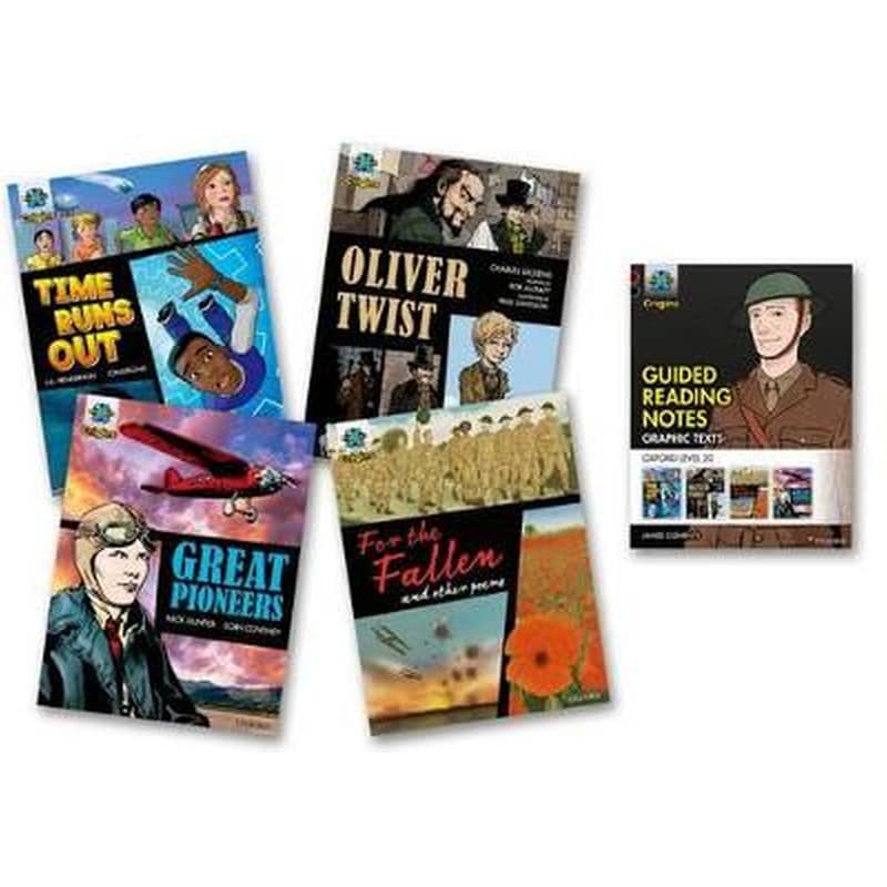 Project X Origins Graphic Texts: Dark Red+ Book Band, Oxford Level 20: Mixed Pack of 4