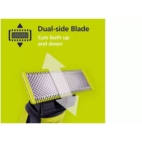 Ξυριστική Μηχανή PHILIPS OneBlade 360 QP2734/31 Πράσινο Γκρι image 3