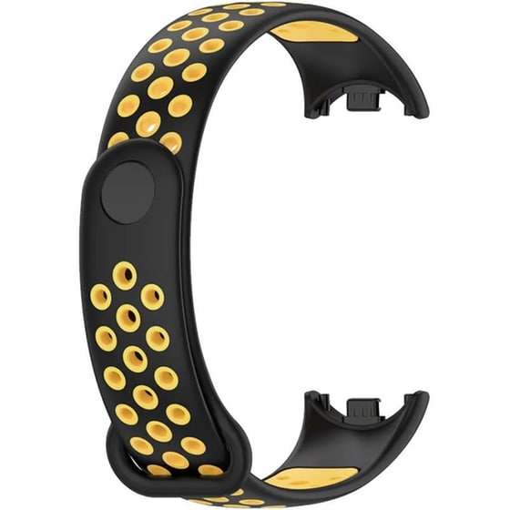 Λουράκι Sonique Sport για Xiaomi Smart Band 8 - Μαύρο / Κίτρινο image 0
