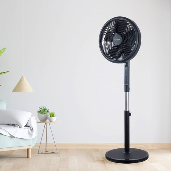 SINGER 7020/01BL Ανεμιστήρας Δαπέδου 55W 40cm με Τηλεχειριστήριο image 4