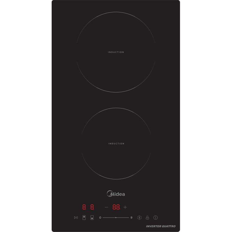 Εστία Επαγωγική Domino Αυτόνομη MIDEA MIH350D157K0 28.8cm Μαύρο