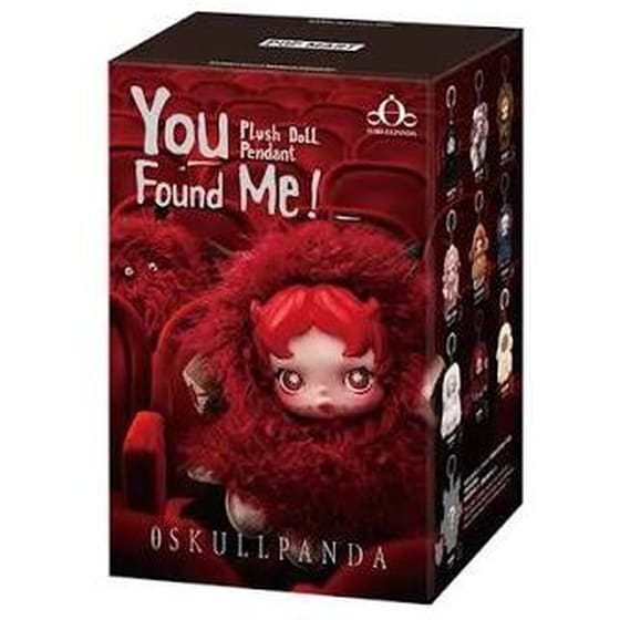 Μπρελόκ Pop Mart Dimoo Skullpanda You Found Me! Series Blind Box image 0
